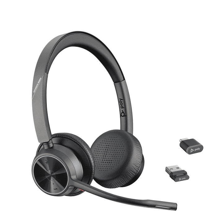 Poly Voyager 4320 UC Headset | Buy Poly V4320 UC 218475-01 HP 76U49AA