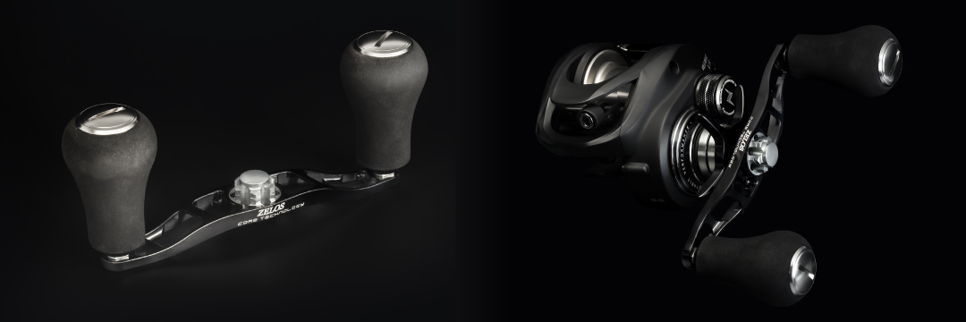 ZPI] ZELOS Machine Cut Handle 92mm with ALCANCE Round Shaped Knobs