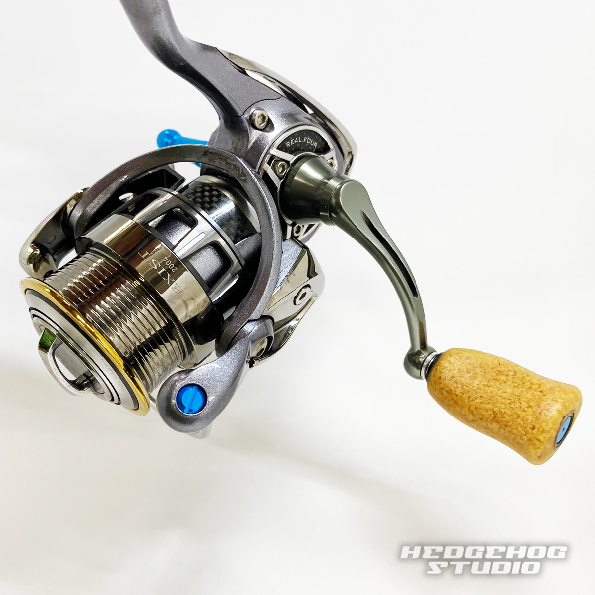 HEDGEHOG STUDIO】超々ジュラルミンビス スピニングリール ライン