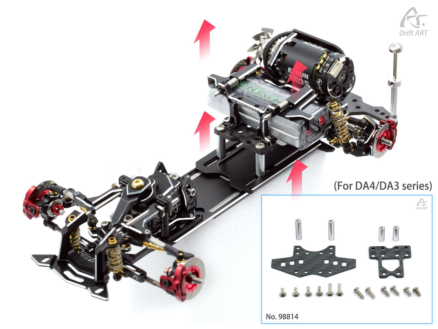 Drift ART Extensions for Swap Master For DA3/DA3S – HeliDirect