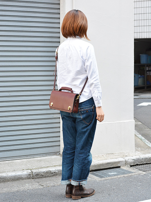 使いやすい丸大おこし留めの2wayミニバッグ / 革鞄のHERZ(ヘルツ)公式通販