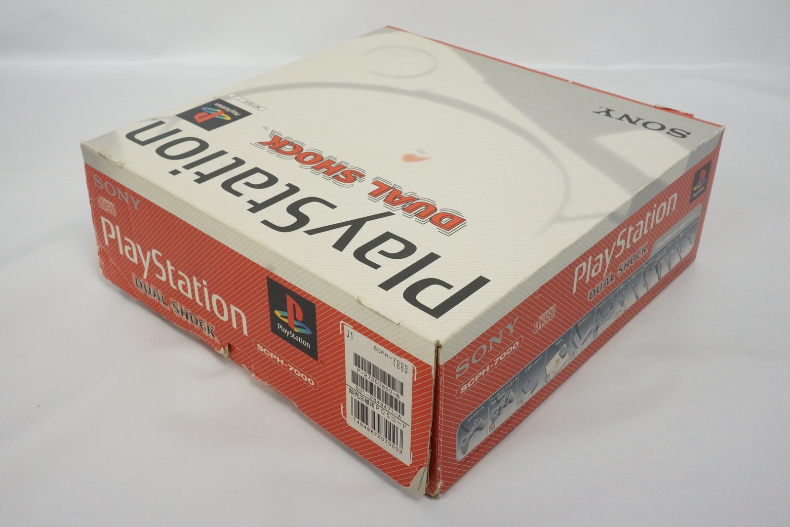 PS1 Playstation Console SCPH-7000 Dual Shock Boxed Tested System