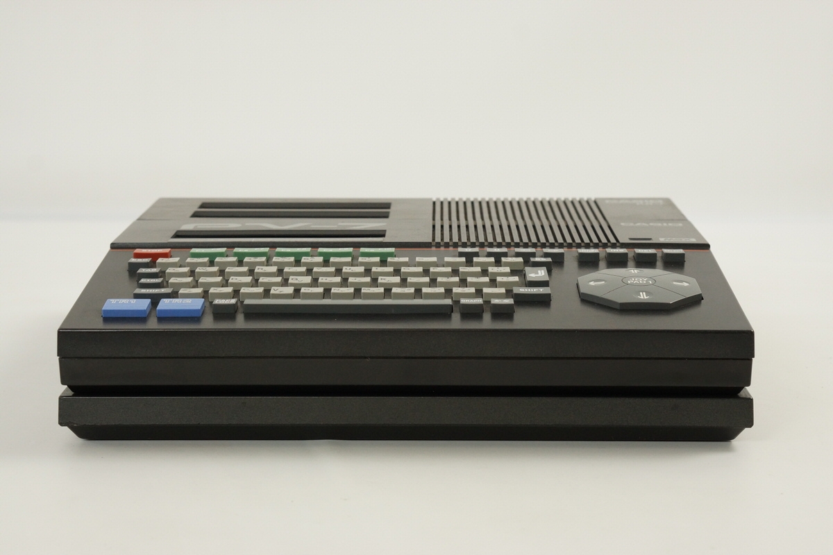 CASIO MSX PV-7 Personal Computer with Expansive Unit KB-7 Tested