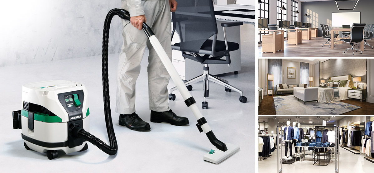HiKOKI コードレスクリーナ RP3608DA(L)(乾湿両用) 本体のみ