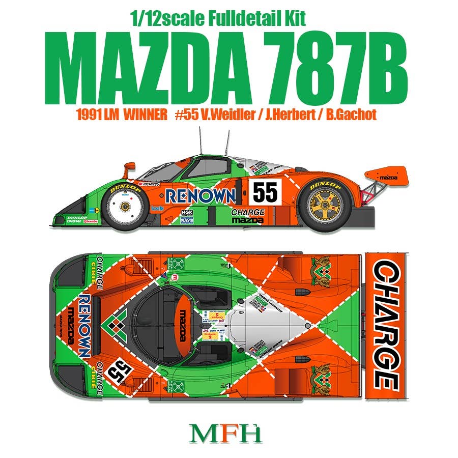 Full Detailed Kit: Mazda 787B | HLJ.com