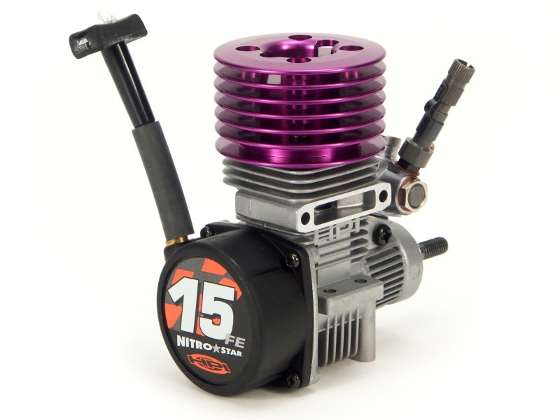 1615 NITRO STAR 15FE ENGINE (PURPLE HEATSINK HEAD)