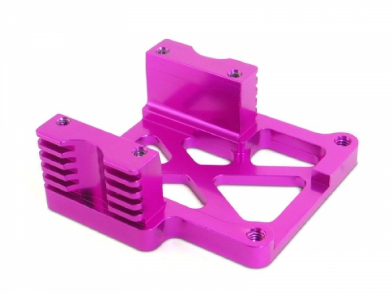 86399 HEAVY DUTY HEATSINK ENGINE MOUNT (6061S/PURPLE)