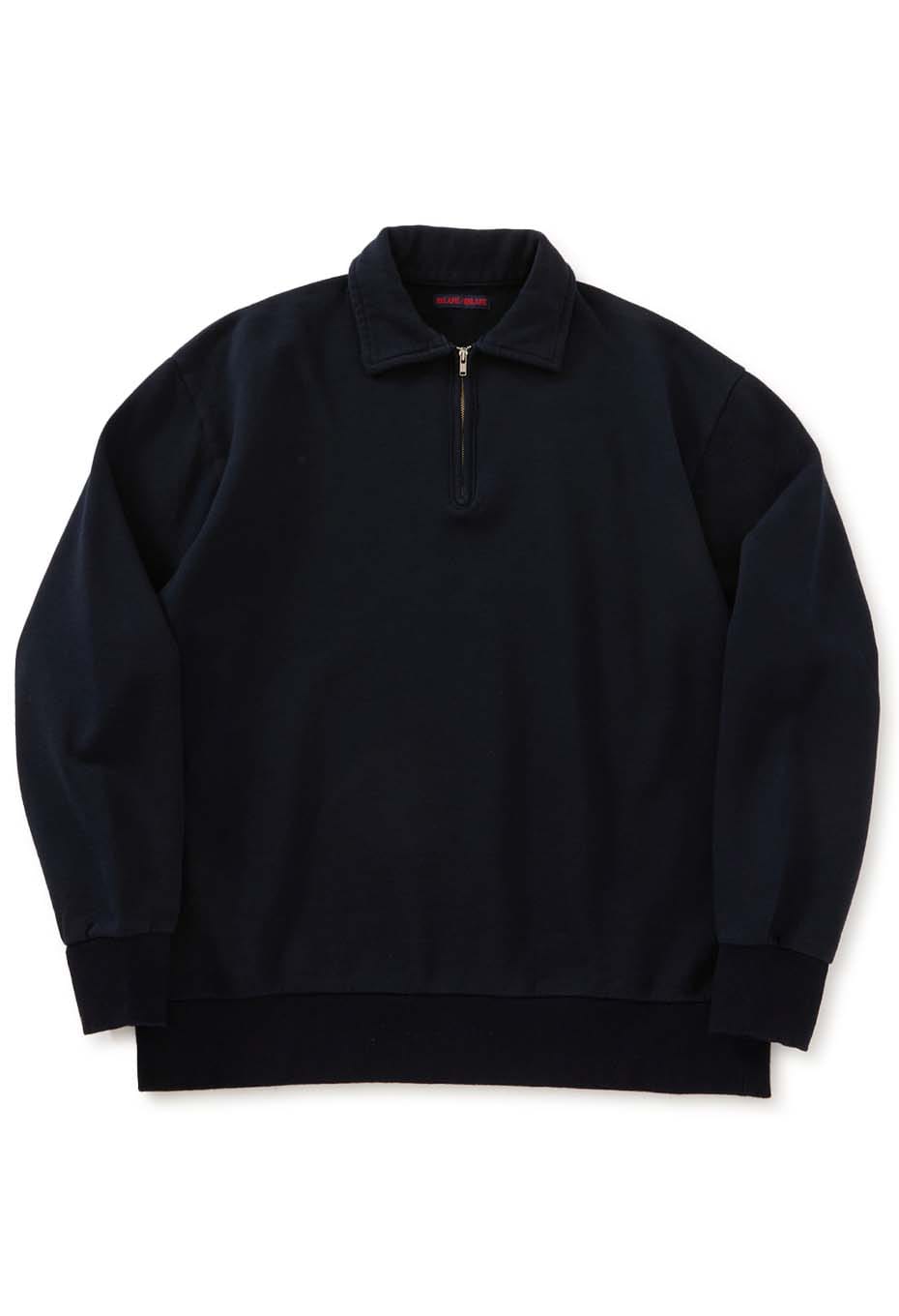 ハーフジップスウェットシャツ | BLUE BLUE | ハリウッドランチ
