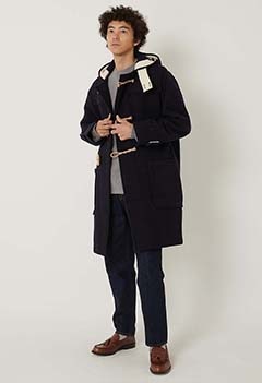 GLOVERALL BLUE BLUE /MONTY Duffle Coat EXCLUSIVE | GLOVERALL