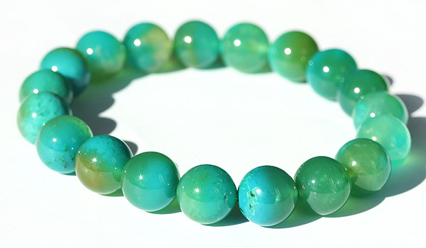 一点もの】【特選品】大玉ブレス（ジェムシリカ［宝石質タイプ］）10.5