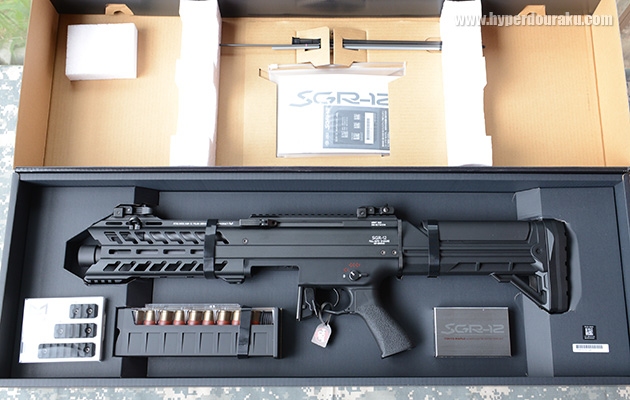 SGR-12 東京マルイ 電動ガン エアガン レビュー