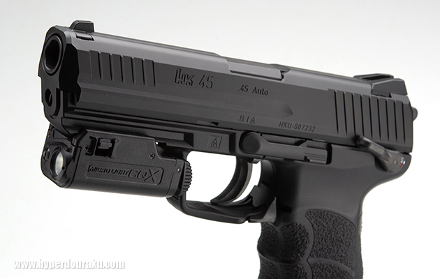 東京マルイ STRIKE.45 ガスガン マイクロライトCQX付き マイクロライト