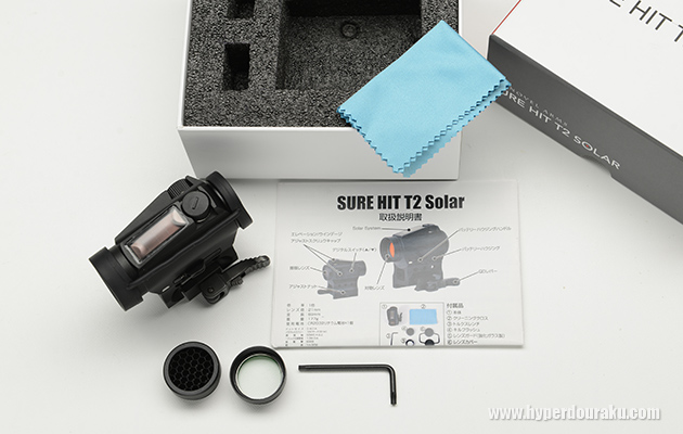 NOVEL ARMS SURE HIT T2 Solar ドットサイト レビュー