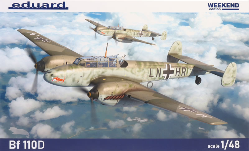 航空機・ヘリコプター eduard 1/48 No8203 Bf110E Bf 110E 1/48