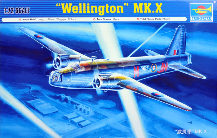 Wellington Mk.X Review by Glen Porter (Trumpeter 1/72)