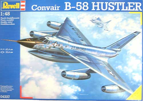1/48 飛行機モデル B-58 ハスラー Revell (レベル)