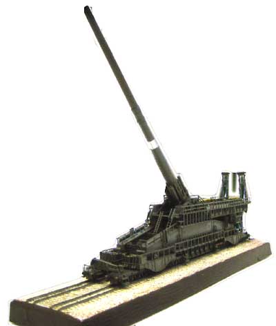 SOAR ART 80cm(E） ドーラ列車砲 1/144 金属部隊（METAL TROOPS