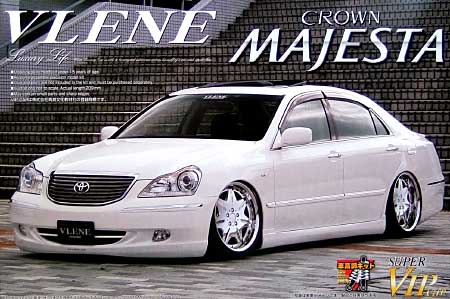 アオシマ ブレーン 18 マジェスタ 前期型 1/24 スーパー VIP カー 081