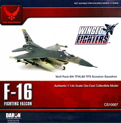 ダロン F-16C ファイティング ファルコン ウルフパック 8th TWF 80 TFS