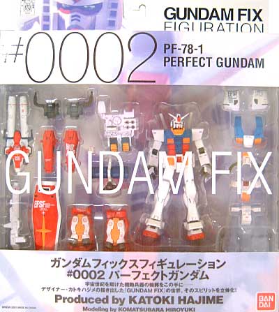 バンダイ RX-78-1 パーフェクトガンダム Gundam Fix Figuration