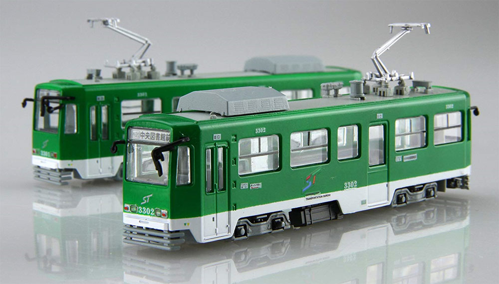 ストラクチャー シリーズ 札幌市交通局 3300形 電車 (2両セット