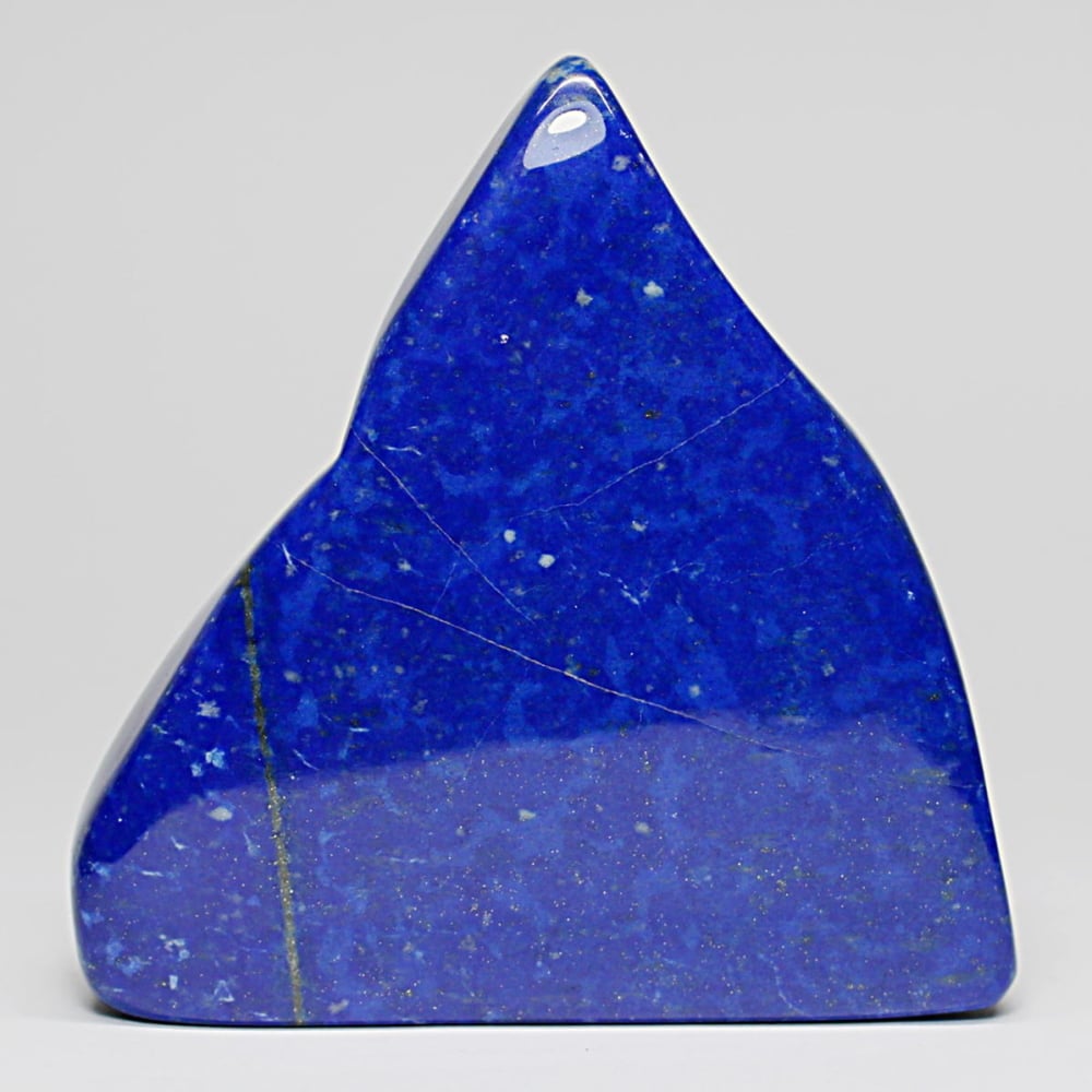 トップクォリティ]アフガニスタン産ラピスラズリ磨き原石/フリー