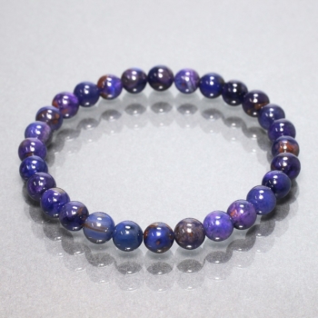 高品質]ブルースギライトブレスレット（約6mm玉） - 埼玉県吉川市の