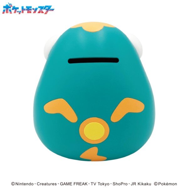 ピカチュウ、パモにお金を貯金！『ポケモン』ころんとかわいいソフビ