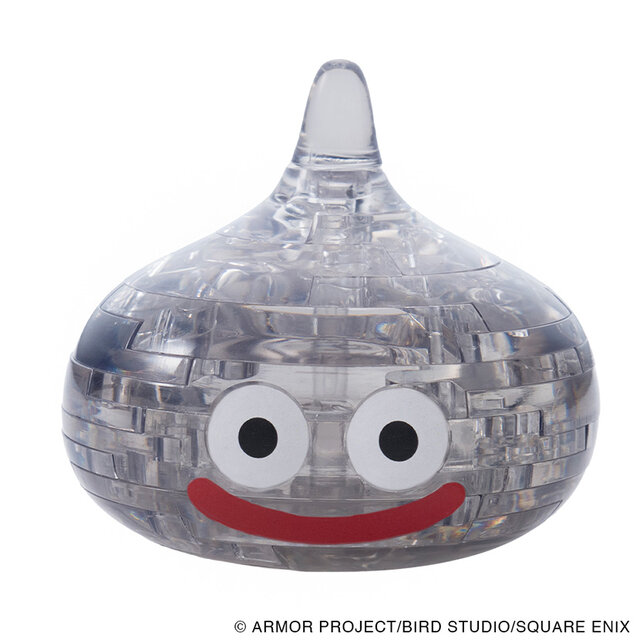 ドラクエ』透明ピースを組みあげると輝く「スライム」が完成！メタル