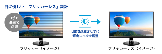 EX-LDQ241DB | 広視野角ADSパネル採用＆WQHD対応23.8型ワイド液晶