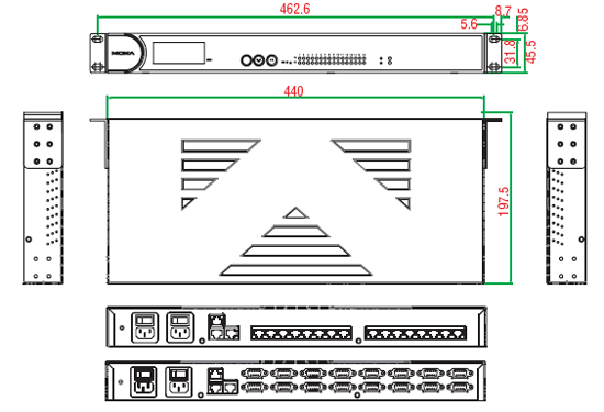 CN2610-8 | 産業用変換器/コンバーター | Moxa | IBS Japan 株式会社