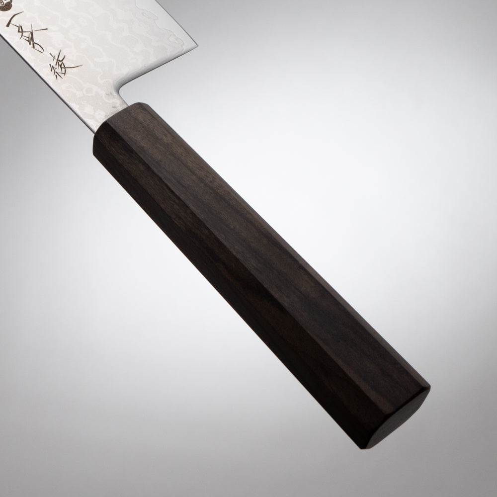 一文字 綾 VG10 ダマスカス 菜切包丁 灰檀柄 – 堺一文字光秀