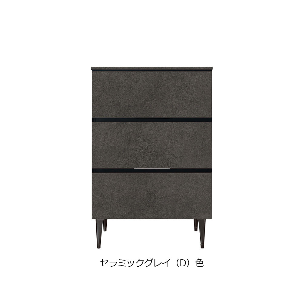 AYANO（綾野製作所）サイドボード「ゼノ ノワール ZL-60D」引出し 幅