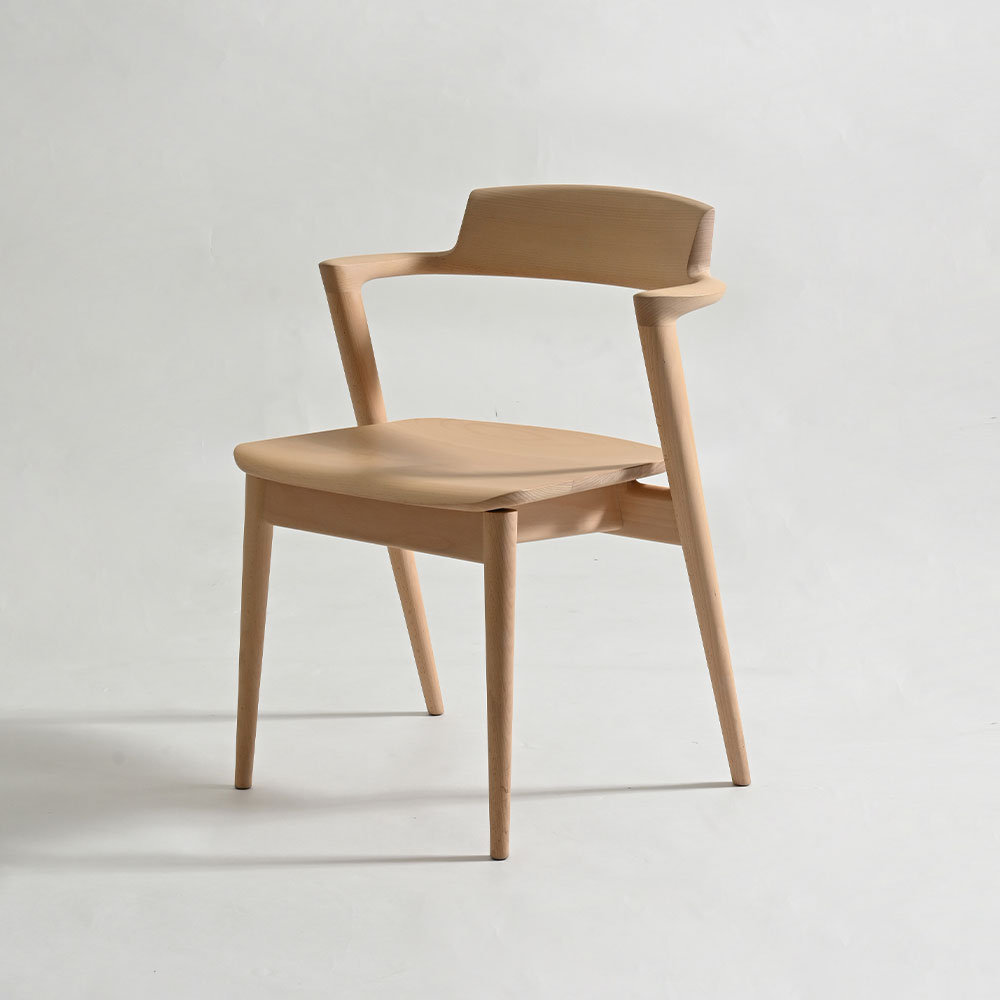 飛騨産業 ダイニングチェア「森のことばWalnut SW210」ウォールナット