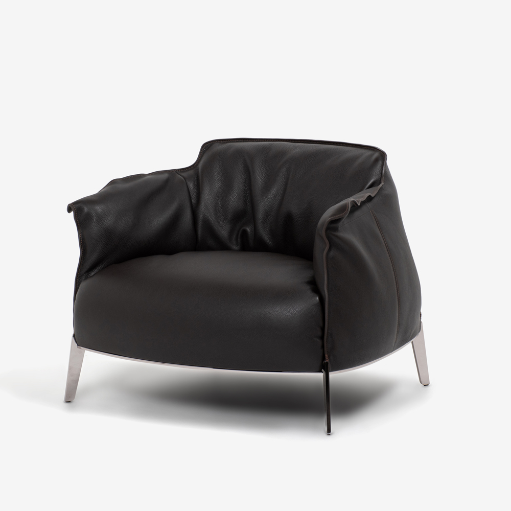 PoltronaFrau（ポルトローナ・フラウ）アームチェア「アーチボルド」革