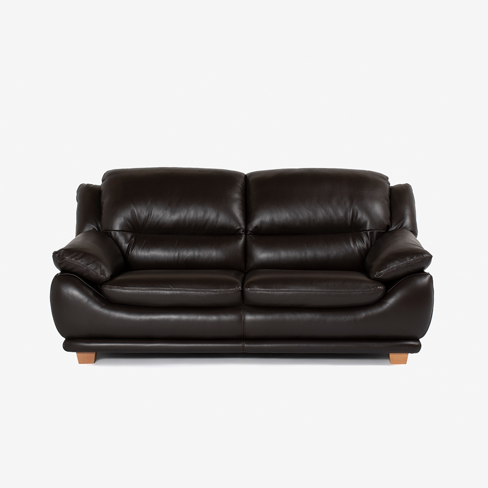 オットマン「オースチンKD」革#J/S-862C ビスク色 脚部全6種類