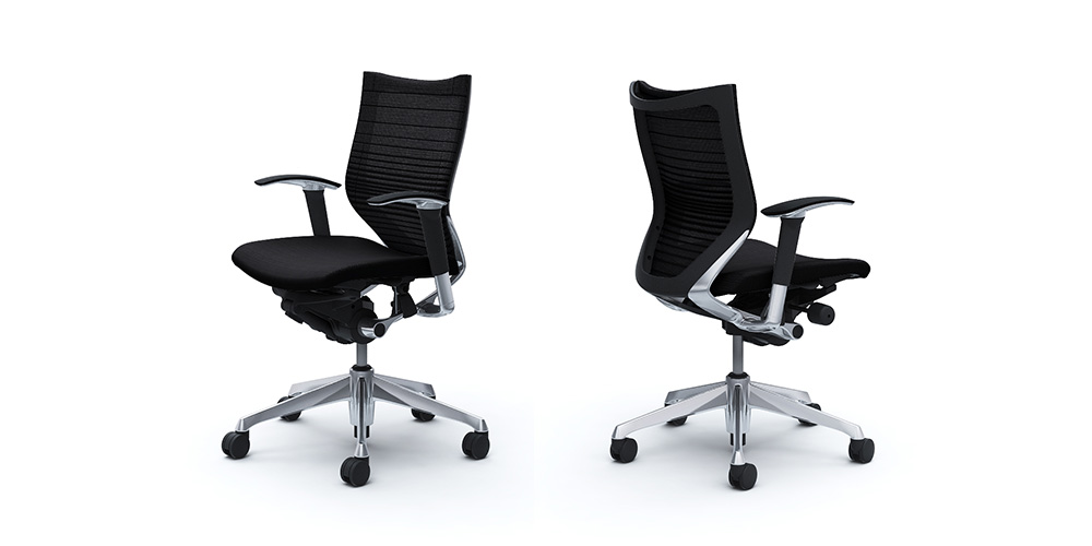 バロンチェア CP83BR-FGR」ローバック 座面/クッション 背