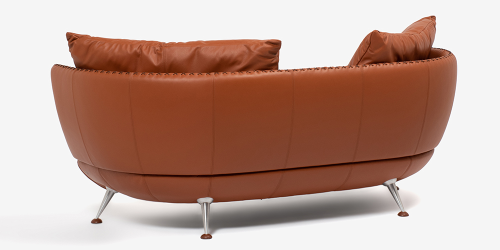 de Sede（デセデ）ソファ「DS-102/03」革レンガ色 | 【公式】大塚家具