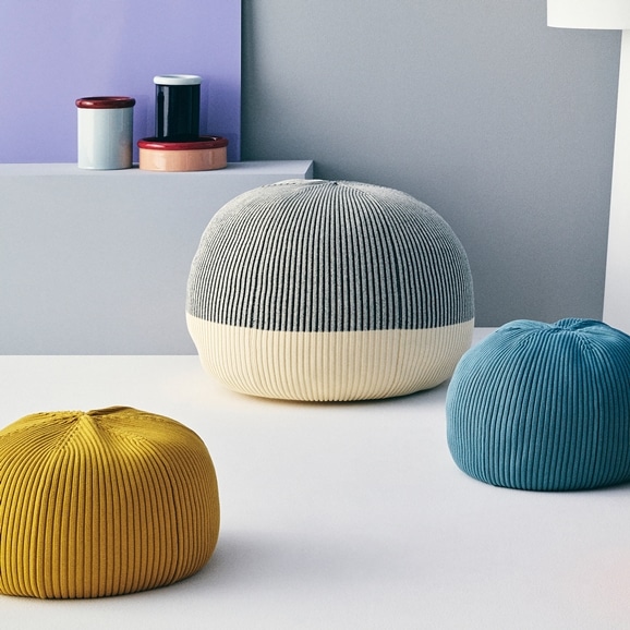 MINI PUUF Blue gray｜1人掛け｜IDEE SHOP Online