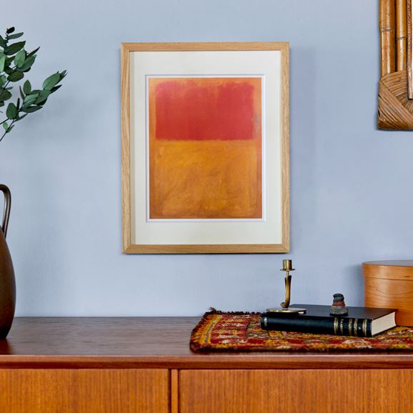 定番品】マーク・ロスコ 「Orange and Tan,1954」｜ポスター｜IDEE