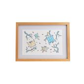 定番品】パブロ・ピカソ 「Le petit cochon」ナチュラルフレーム