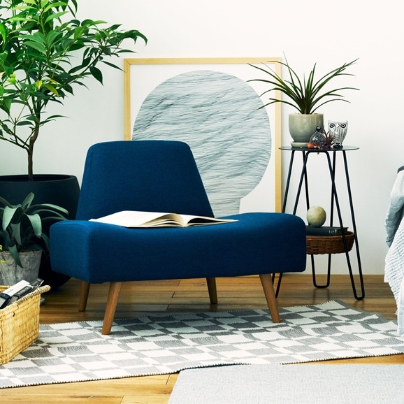 取付無料！イデー ワラビー ラタンバスケット付きブラックスチール