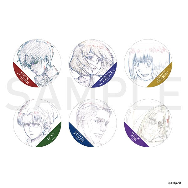 進撃の巨人 原画缶バッジ ミカサ – IG Port ONLINE STORE