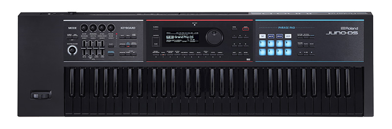 Roland】定番シンセサイザーのJUNO / FA にシックなブラック鍵盤モデル