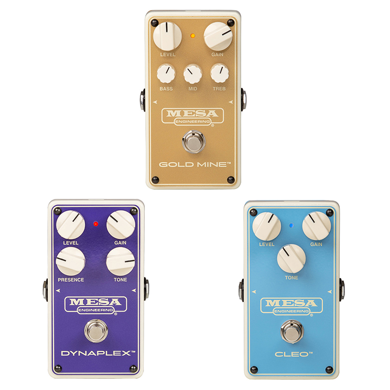 Mesa Boogie】すべてのゲインとスタイルをカバーする3機種のドライブ