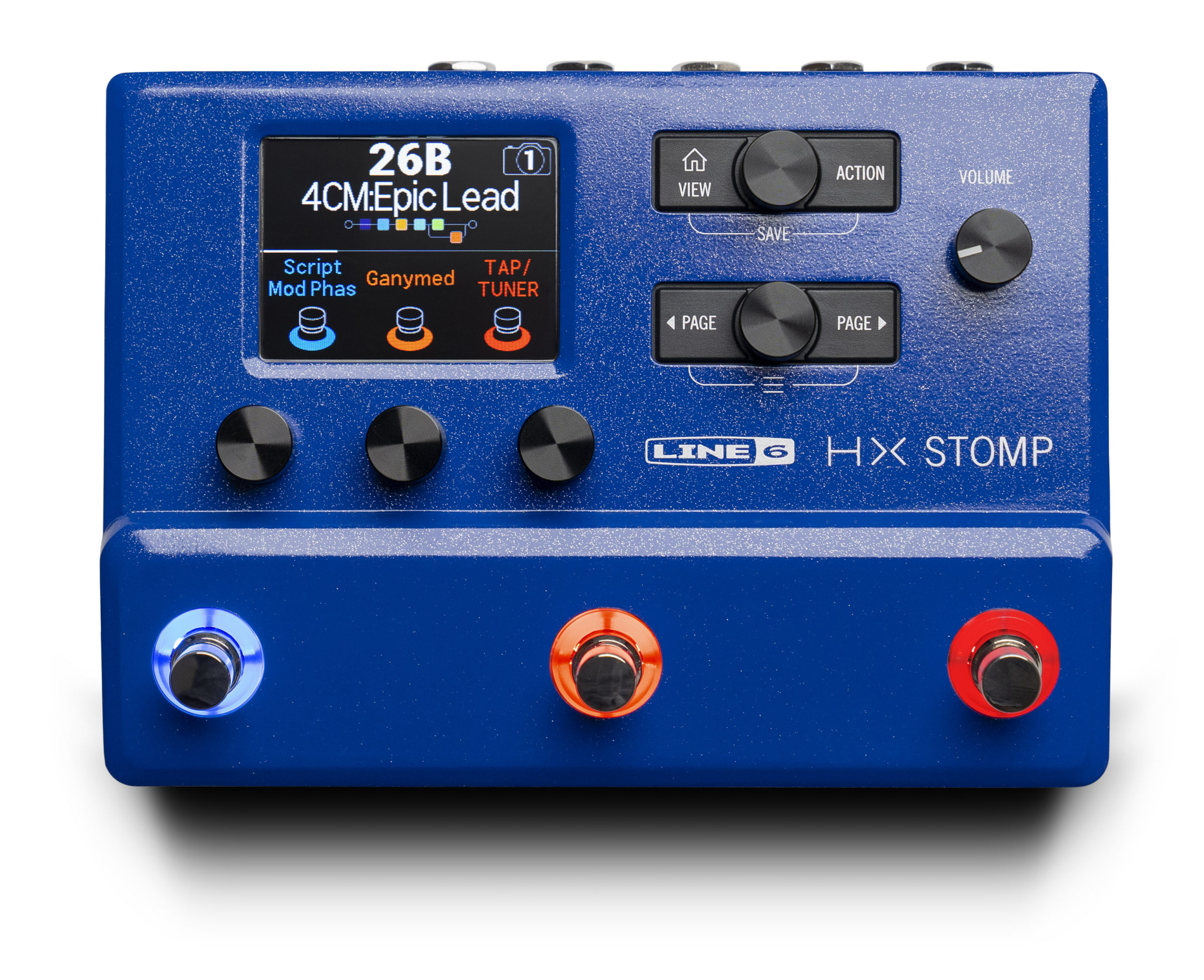 Line 6】Helix Floor&HX Stompに新たな限定色「Lightning Blue」が登場