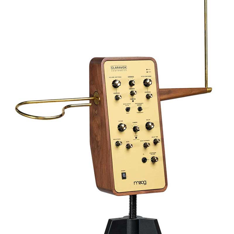 moog】テルミン生誕100周年を記念した限定モデル『CLARAVOX CENTENNIAL