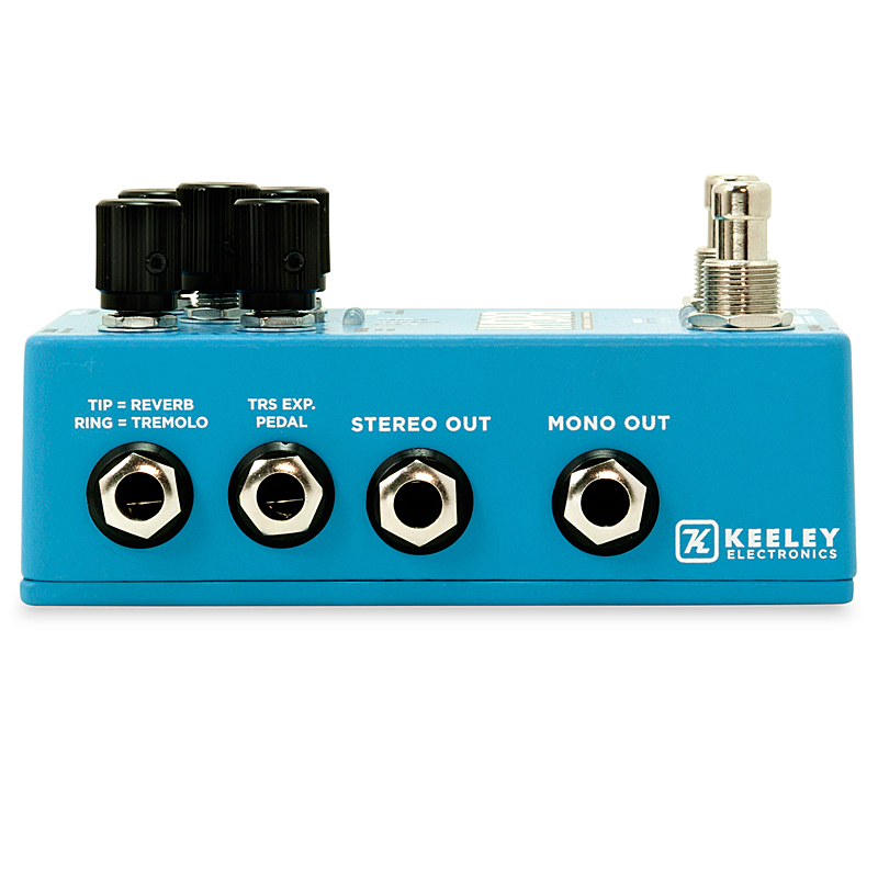 Keeley】リバーブ+トレモロの多機能＆高品質な複合エフェクターが登場