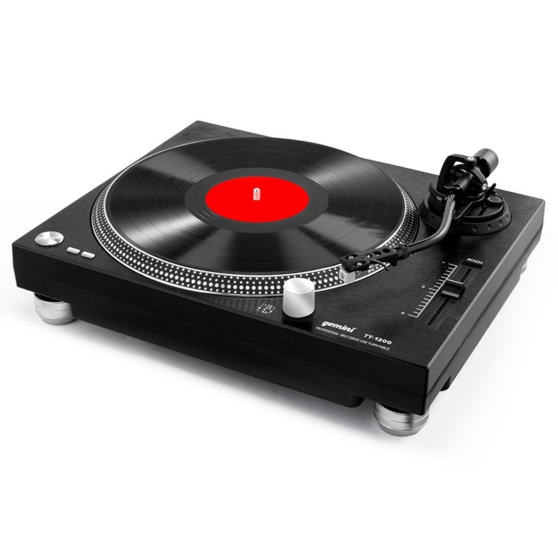 gemini】様々なシーンで使用可能なベルトドライブターンテーブル『TT