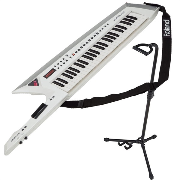 Roland AX-EDGE-W【ホワイト】+専用スタンドST-AX2セット Keytar